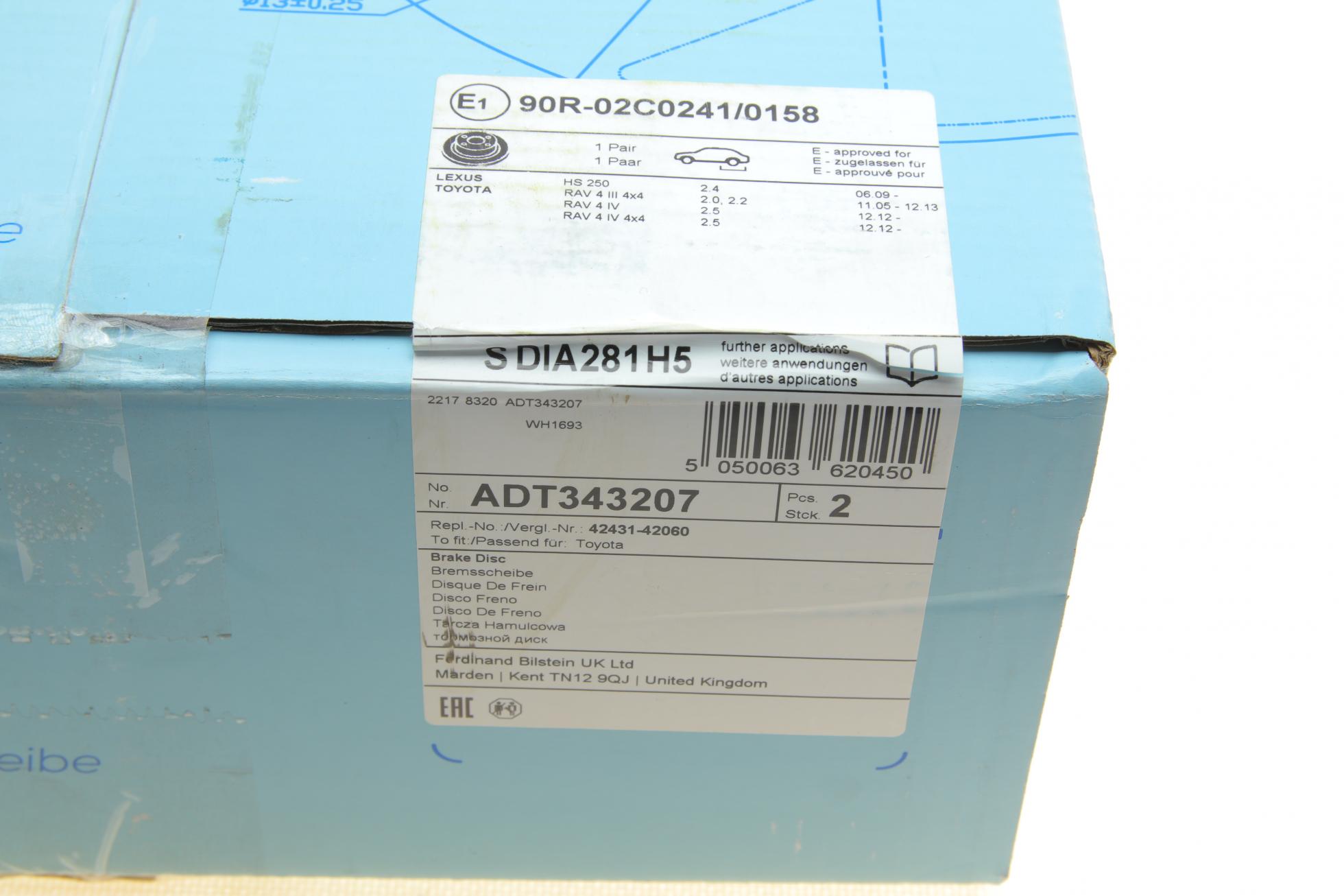 ADT343207 BLUE PRINT
